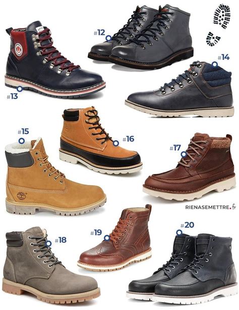 Sélection Bottines Homme Automne Hiver 2020 Guide Complet