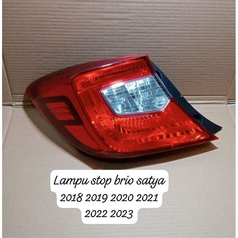 Jual Lampu Stop Lampu Belakang Honda Brio Satya Original 2018 2019 2020