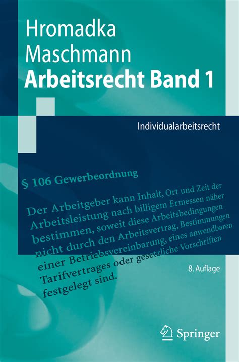 Arbeitsrecht Band