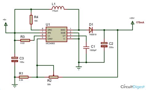 Mc34063a Ic Circuit Diagram Inverting Fun Topology Switching