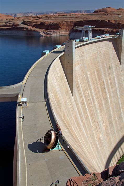 Glen Canyon Dam And Lake Powell