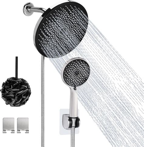 Rain Shower Head With Handheld Spray Lanhado 8 5 Shower