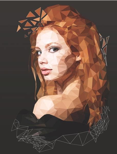 Low Poly Geometric Photoshop And Illustrator Tutorials PSDDude