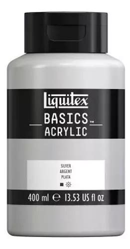 Pintura Acr Lica Liquitex Basics De Ml Color Plateado Mercadolibre