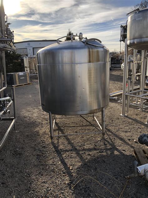 Used Gal Stainless Steel Process Tank For Sale At Dairy Engine