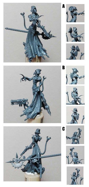 Need A Spine And Your Input For My Female Tech Priest Dominus