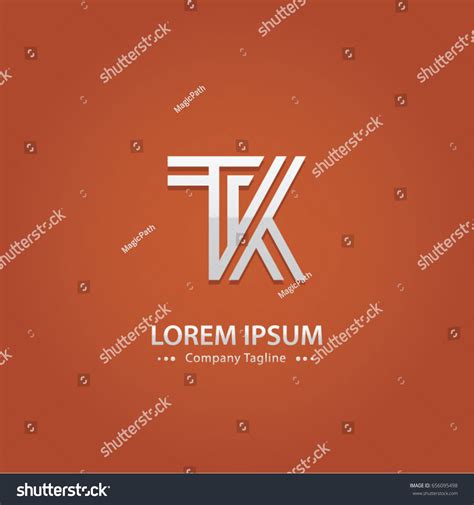 Abstract Logo Design Combinations Letter T Stock Vector Royalty Free 656095498