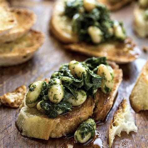 Tuscan Kale White Bean Bruschetta Recipe EatingWell