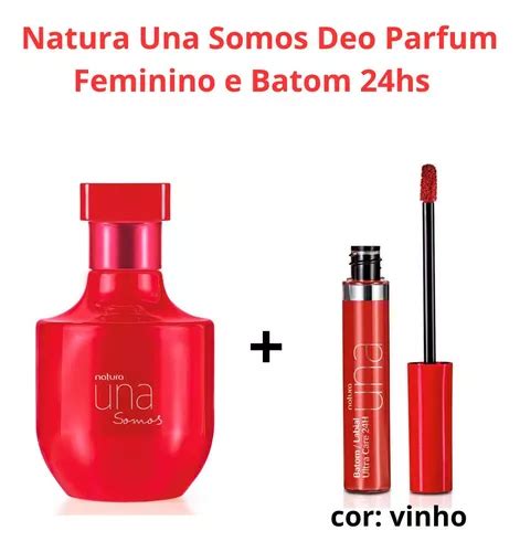 Natura Una Somos Deo Parfum Feminino Perfume Notas Florais Amadeiradas