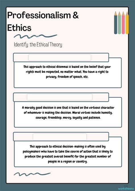 Ethical Theories Interactive Worksheet Topworksheets