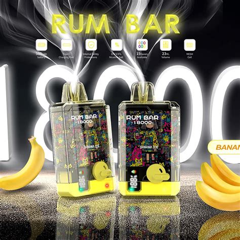 Rum Bar Puff Vape K Disposable E Cigarette