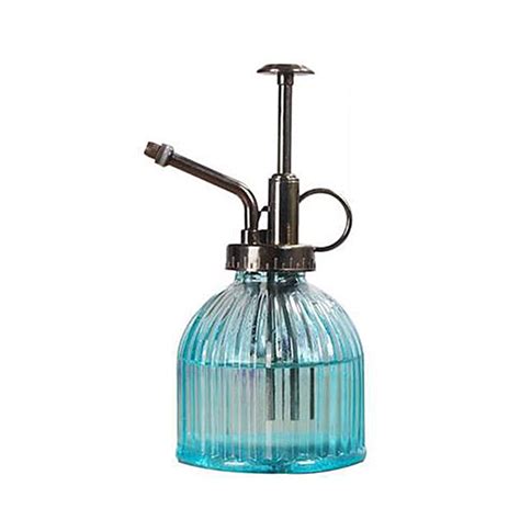 6 5 11oz Vintage Decorative Plant Glass Water Spray Bottle With Top Pump Small Watering Can Pot