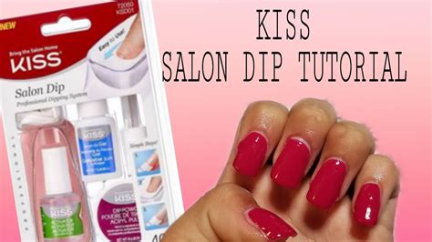 Kiss Acrylic Nail Dip System Tutorial Updated Video Link In The