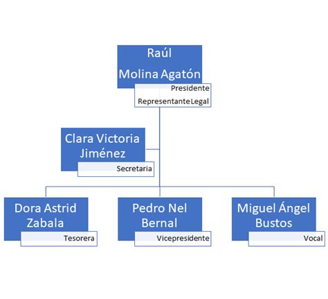 Organigrama Acueducto Mesitas De Caballero