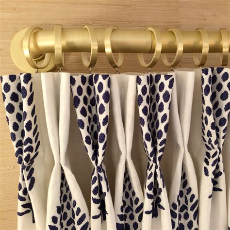 French Return Drapery Rod