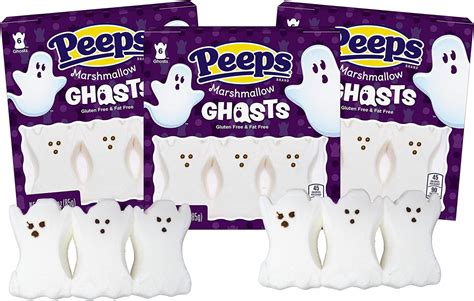 Peeps Halloween Spooky Ghost Peeps 3 Count Package 3