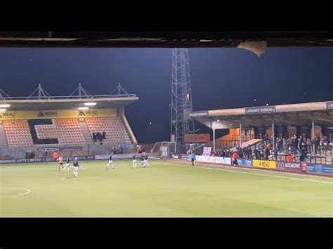 22 23 League One Cambridge United Vs Morecambe Fc Cole Stocktons Goal