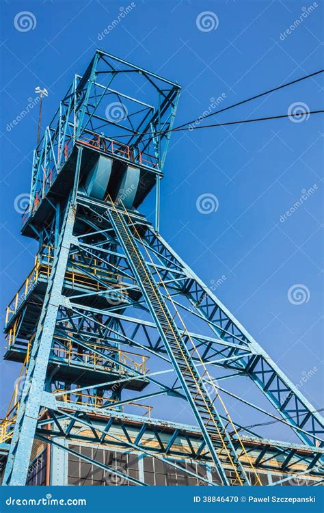 The Old Mine Shaft Stock Photo Image Of Shaft Coal 38846470