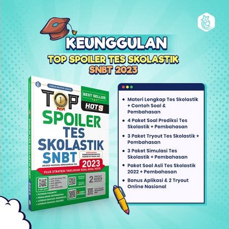 Jual BUKU TOP SPOILER TES SKOLASTIK SNBT 2023 Shopee Indonesia