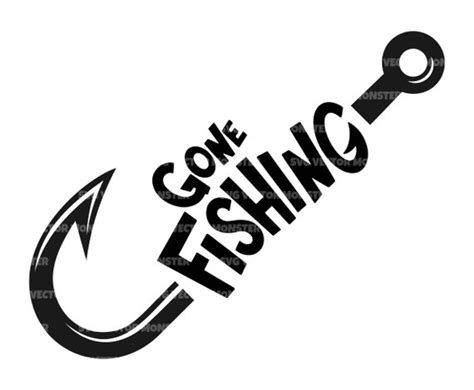 Fishing Hook Svg Gone Fishing Svg Bass Fish Svg Fisherman Etsy Australia