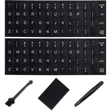 Amazon.com: Braille Keyboard Stickers for The Blind and Visually ...