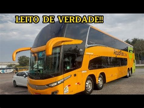 ÔNIBUS LEITO de DOIS ANDARES da AGUIA FLEX de VITÓRIA para SÃO PAULO