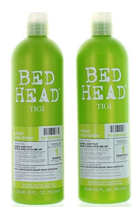 TIGI Bed Head Salon Hair Recovery Re Energize Shampoo And Conditioner