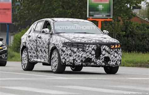 2023 Alfa Romeo Tonale Spy Shots Electrified Compact Crossover Coming Soon