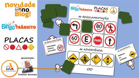 Bingo Do Tr Nsito Placas Novidade No Blog Epis Dio Youtube