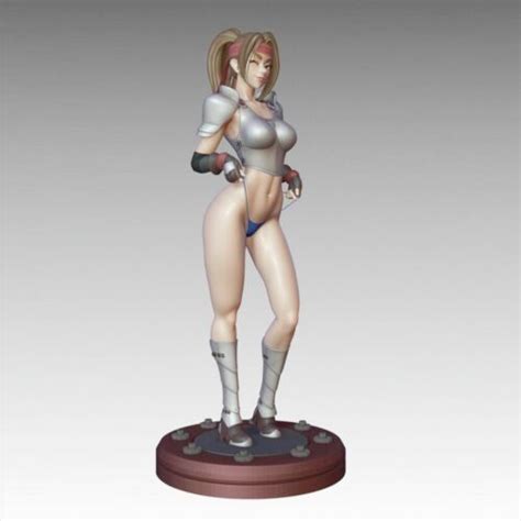 Resin Figures Model Sexy Cartoon Girl D Printing Unassembled