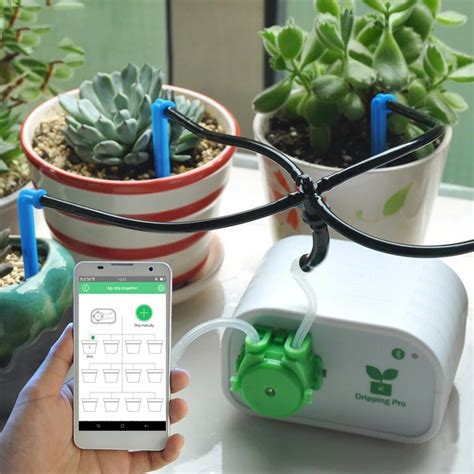 Intelligent Automatic Watering Controller Watering Timer For Garden Mobile phone Control Indoor ...