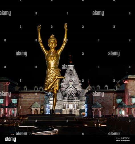 Statue of Nilkanthvarni. BAPS Swaminarayan Akshardham. Hindu temple ...