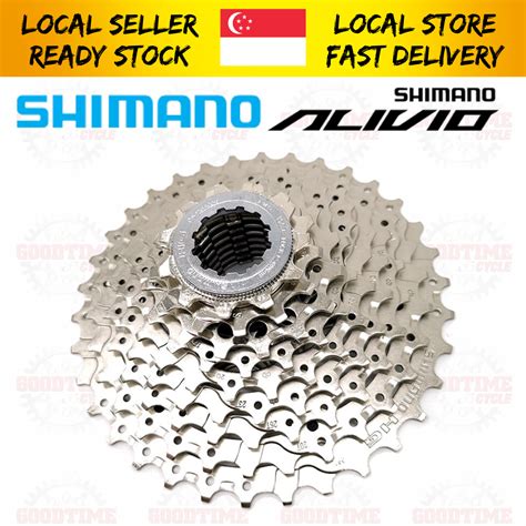 Shimano Alivio CS HG400 9 9speed 11 34T Cassette Sprocket GoodTime Cycle