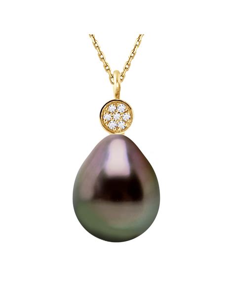 Collier Prestige Perle De Tahiti Or Tr Fle