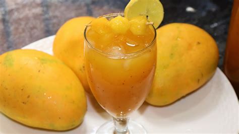 Mango Squash Summers Refreshing Drink Easy To Make Youtube