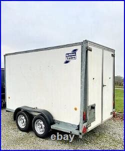 Ifor Williams BV105 10ft Box Van Trailer Van Doors MX Kart Ivor BV85