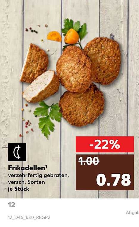 Frikadellen Angebot Bei Kaufland 1Prospekte De