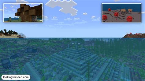 Mushroom Island Seeds for Minecraft Bedrock | Lookingforseed.com