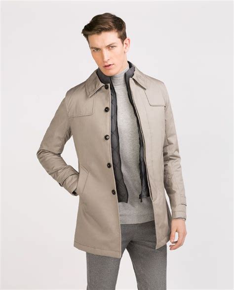 GABARDINA CHALECO INTERIOR Ver Todo Abrigos Y Trench HOMBRE