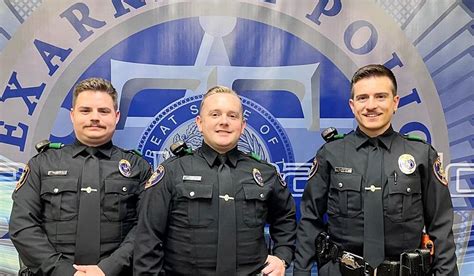 Welcome New Texarkana Texas Police Officers to Community