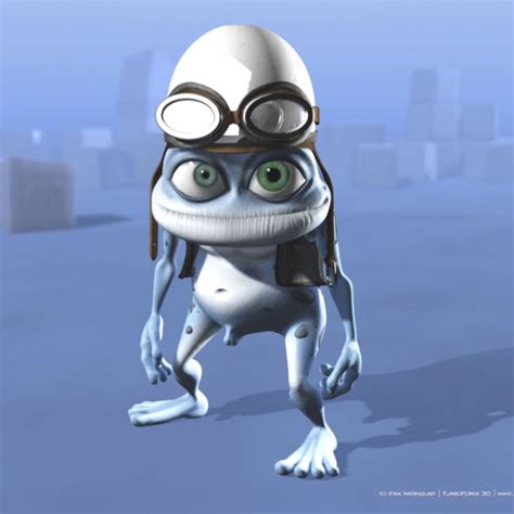 Создать мем "крейзи фрог гиф, crazy frog анимация, crazy frog аксель ф ...