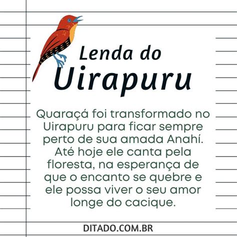 Lenda do Uirapuru O Pássaro Vermelho da Sorte