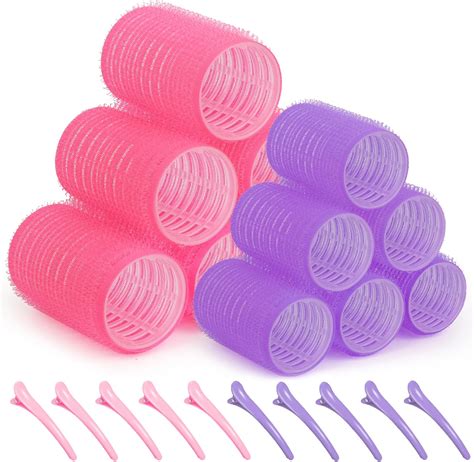 Self Grip Hair Roller Set Hair Roller Set Pcs Heatless Hair Curlers