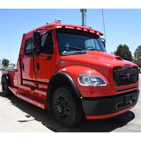 2009 Sportchassis M2 Freightliner Viper Red Crew Cab Truck- 23K Miles ...