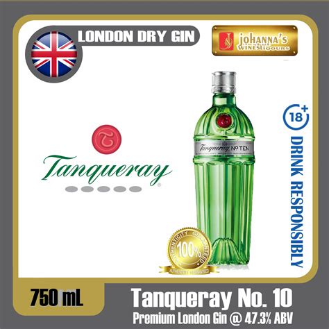 Tanqueray London Dry Gin 750ml No Ten Lazada Ph