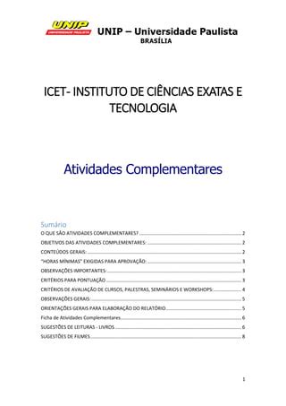 Atividades Complementares Pdf