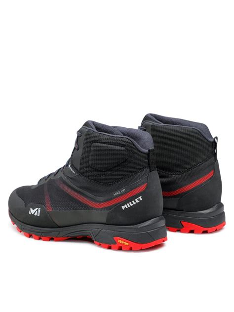 Trekkingschuhe Millet Hike Up Mid Gtx M Gore Tex Mig Schwarz