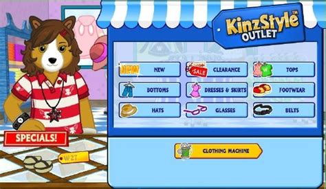 Kinzstyle Outlet Webkinz Wiki Fandom