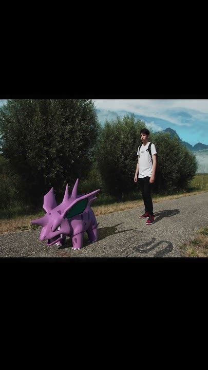 Live Action Pokemon Battle Gengar Vs Nidorino Shorts Pokemon