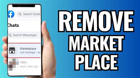 How To Remove Marketplace From Messenger Youtube